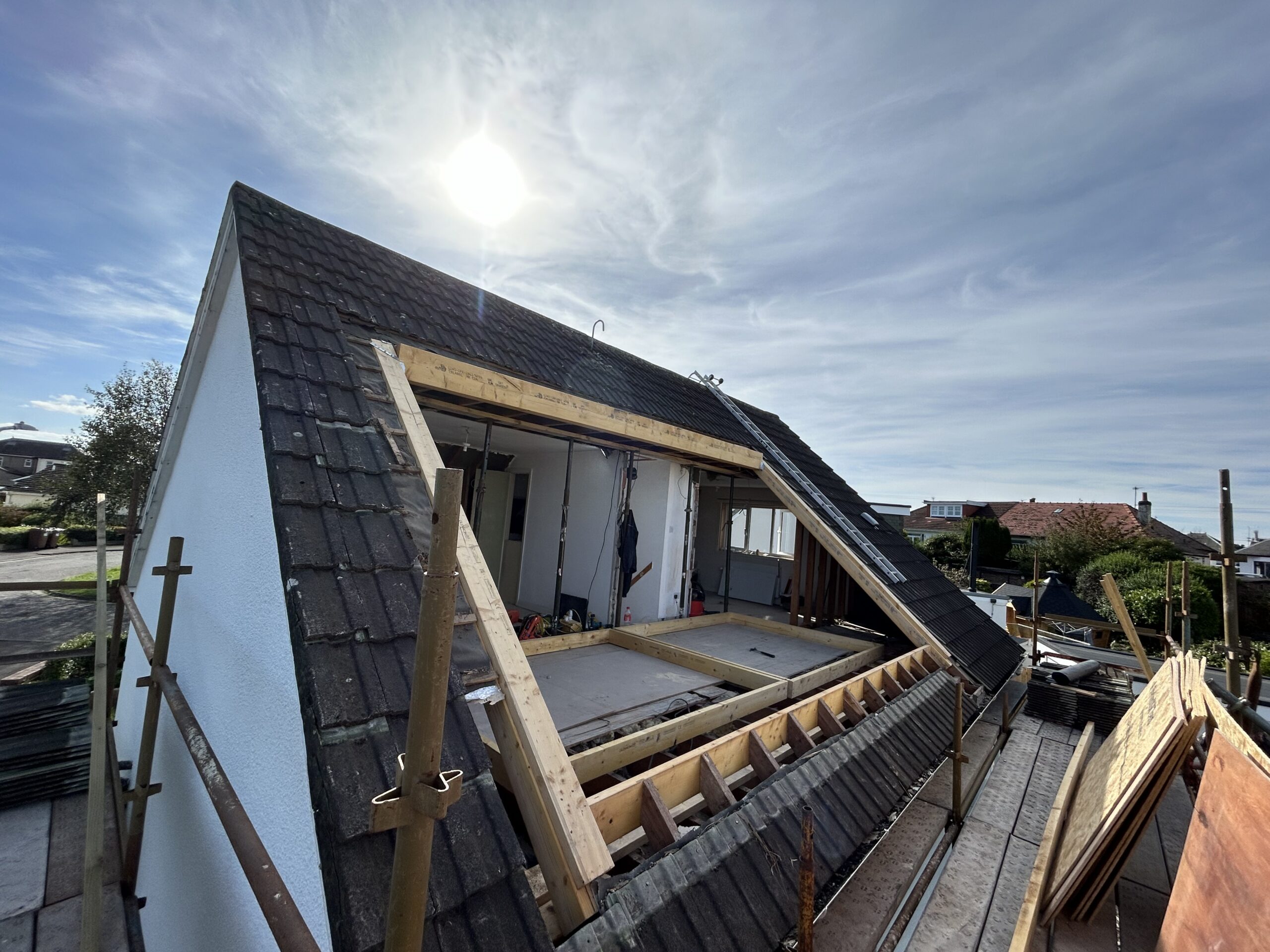 Average Cost Dormer Extension Dormer Extension Project - Prestwick | Billy McGuire Joinery & Builders